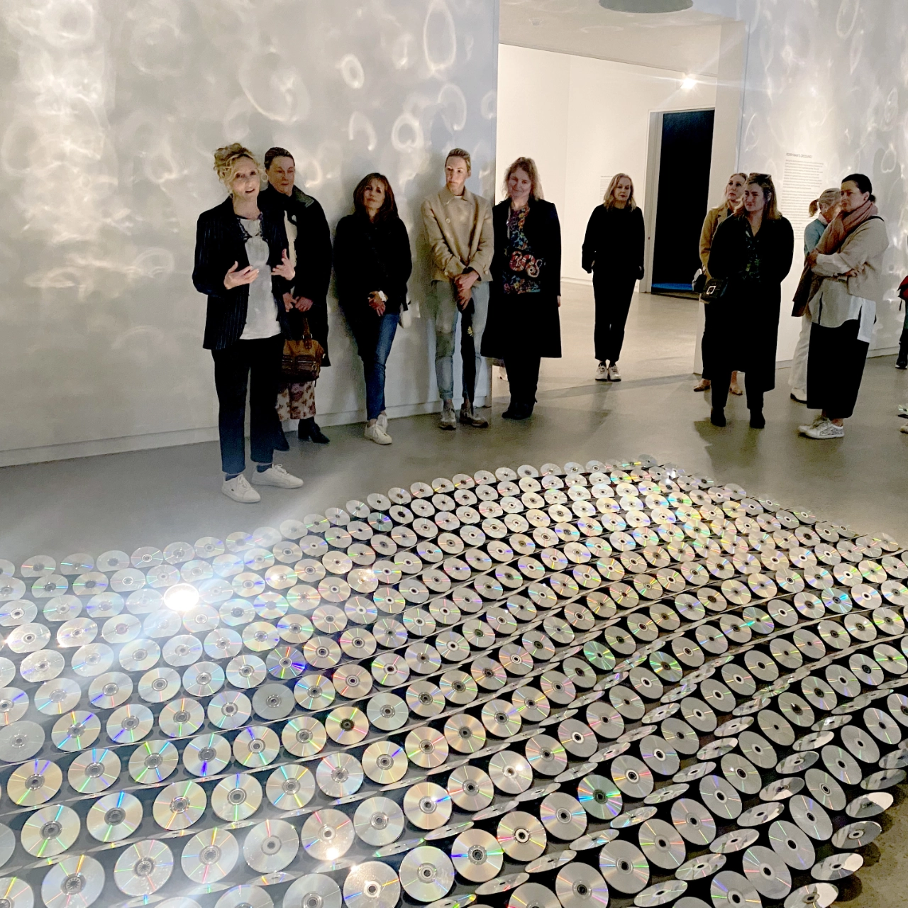 Unique art visits to unique places.